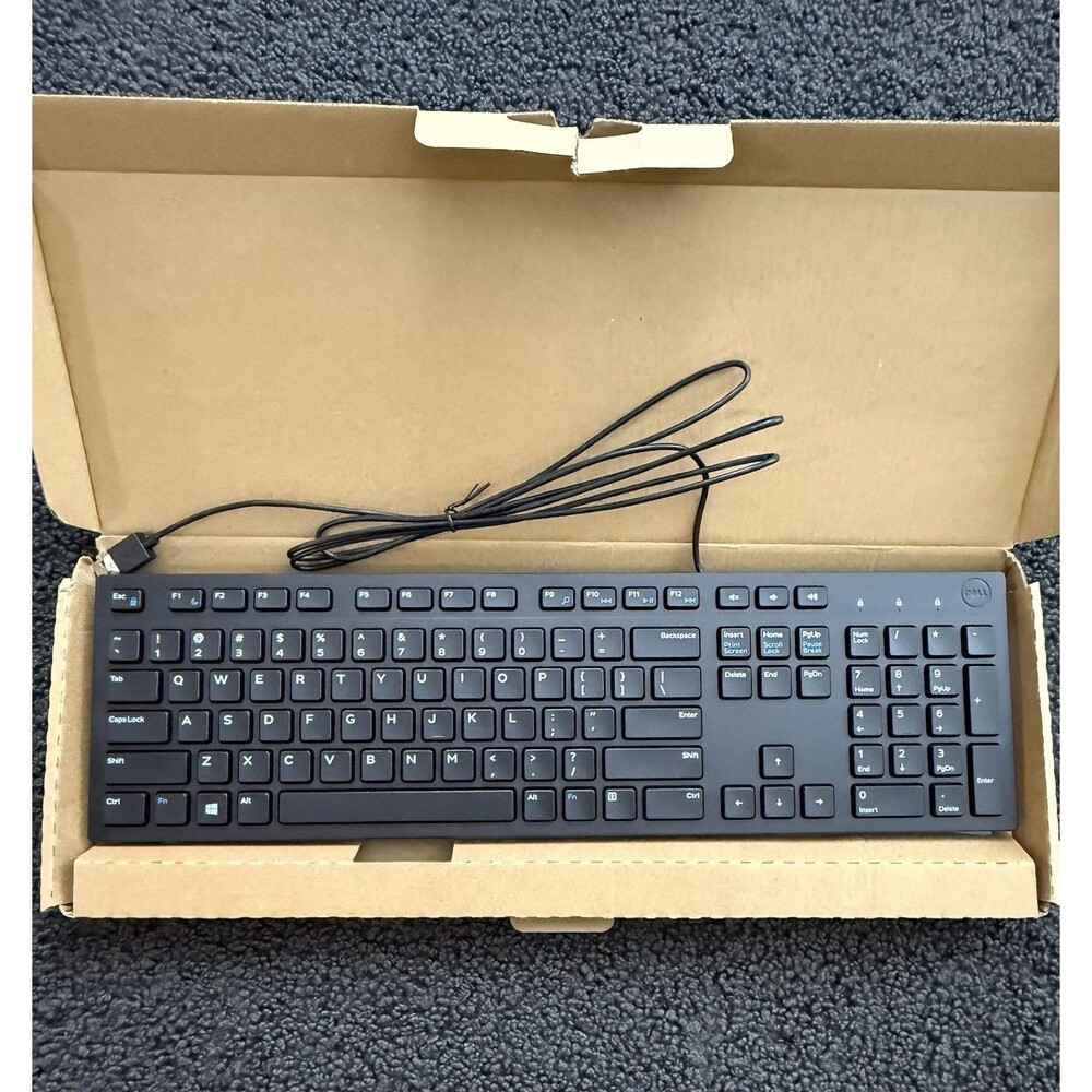 Dell KB216-BK-US USB Wired Keyboard - Black